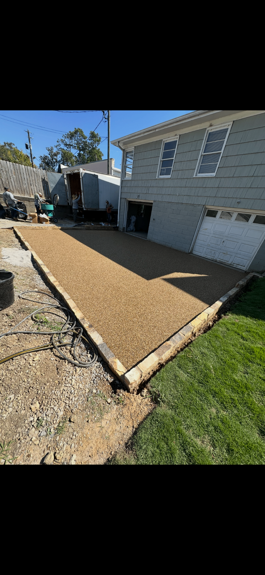 Side Yard Drive Pad
